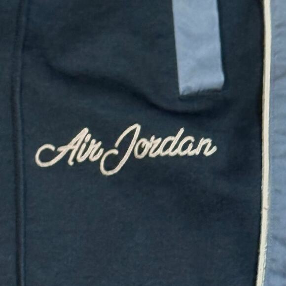 Retro Nike Air Jordan Joggers Mens Remastered CD5773-010 Black Gray Size L READ - Picture 3 of 8